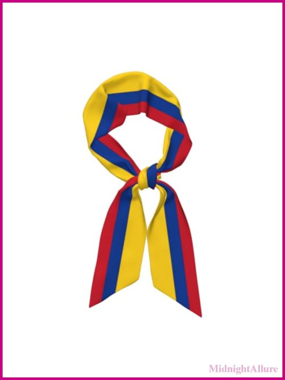 Satin Ribbon Skinny Scarf Long Thin Neck Scarf Sash
